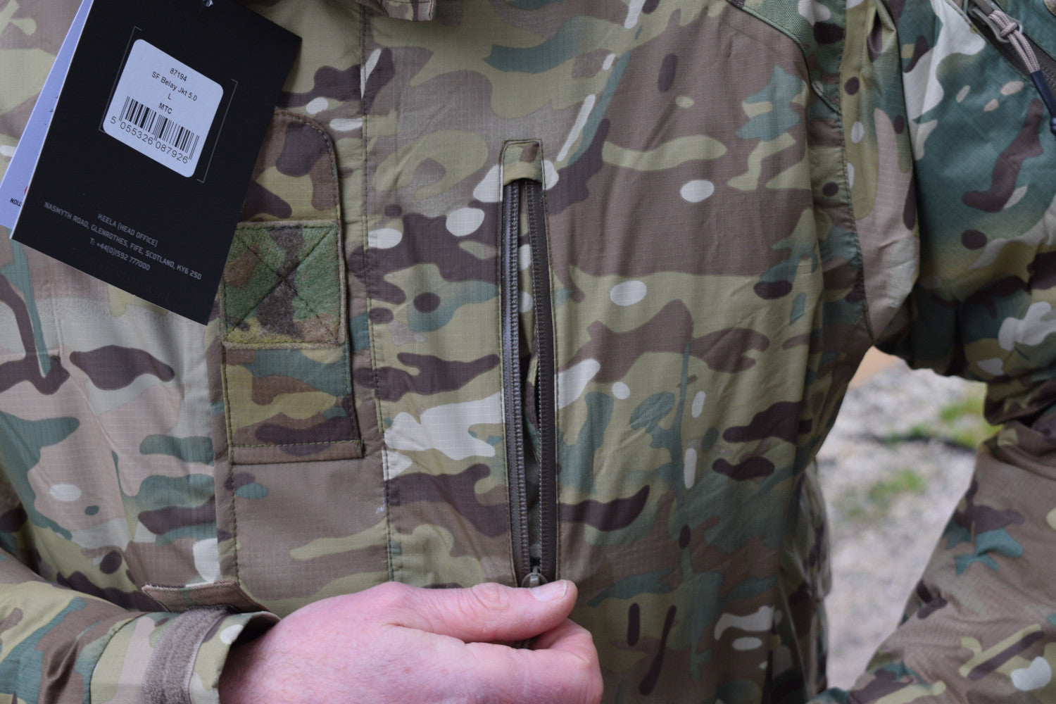 Keela SF Belay MK5.0 ECW Jacket Front Zip