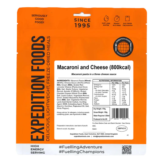 Expedition Foods Macaroni and Cheese