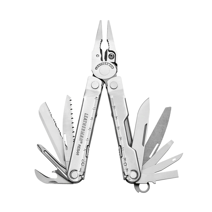 Leatherman Rebar® Multi-Tool w/ Nylon Pouch - Stainless Steel