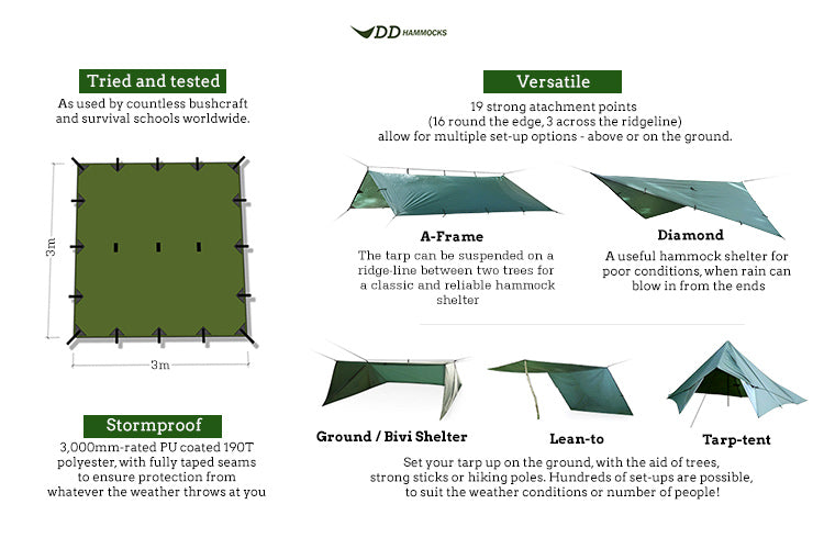 d&d tarp DD Tarp 3x3 – Camouflage Store