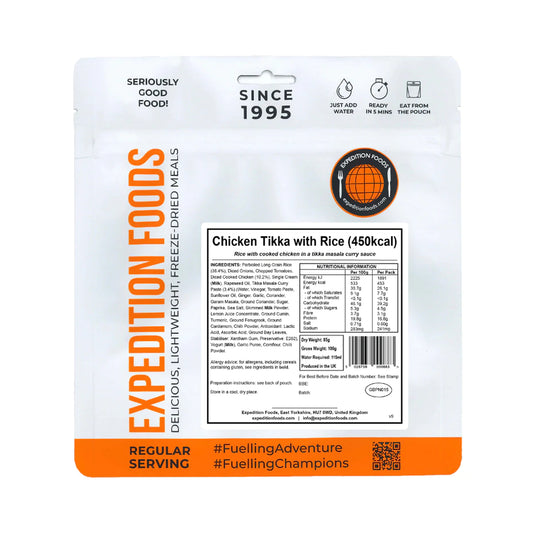 Expedition Foods Chicken Tikka with Rice